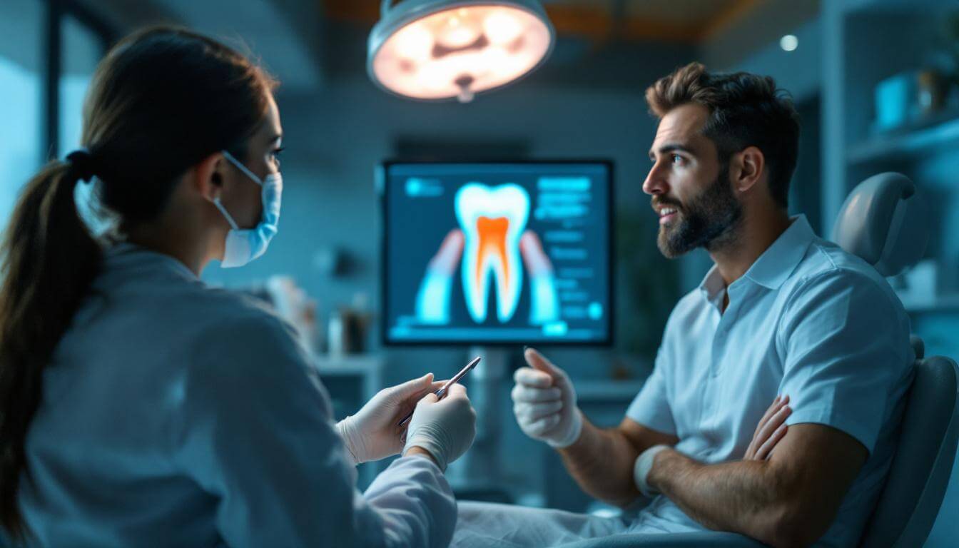 Paciente en clinica con dentista Imagen destacada del artículo