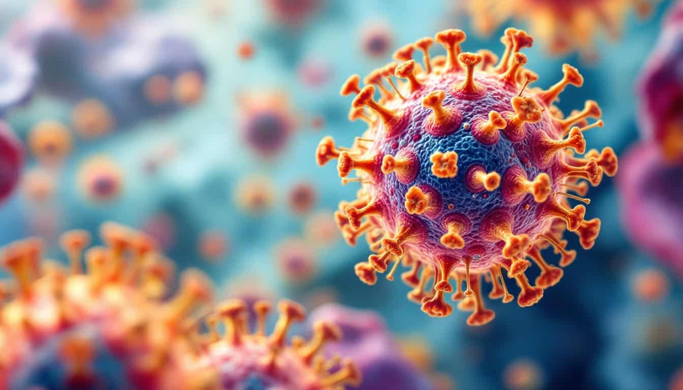 virus microscopio enfermedades contagiosas
